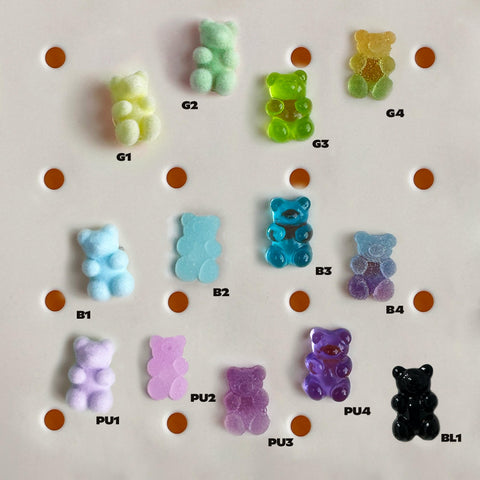 Gummy Bear Shoe Charms Sugary Sweets Furry