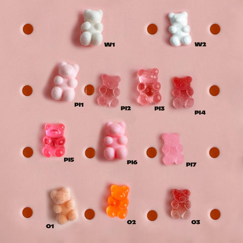 Gummy Bear Shoe Charms Sugary Sweets Furry