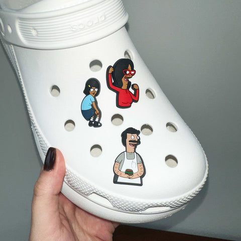 Bob's Burgers Shoe Charms