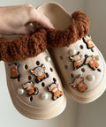 Highland Cow Shoe Charms | Scottish Cows Shoe Charm Set
