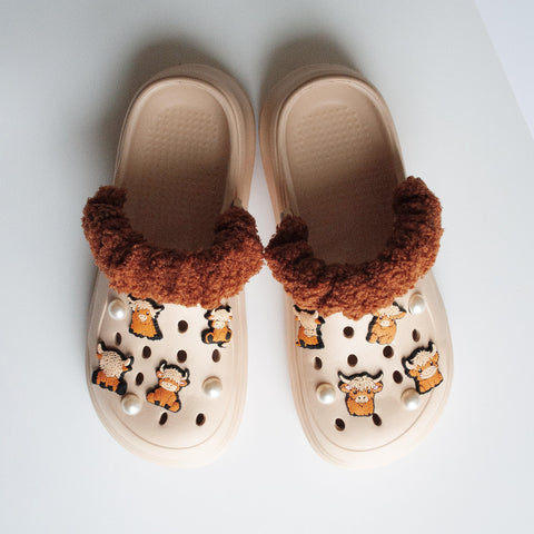 Highland Cow Shoe Charms | Scottish Cows Shoe Charm Set