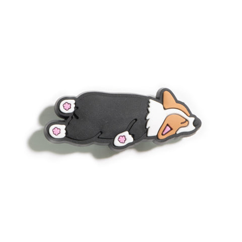 Tricolour Corgi Shoe Charm Set of 3