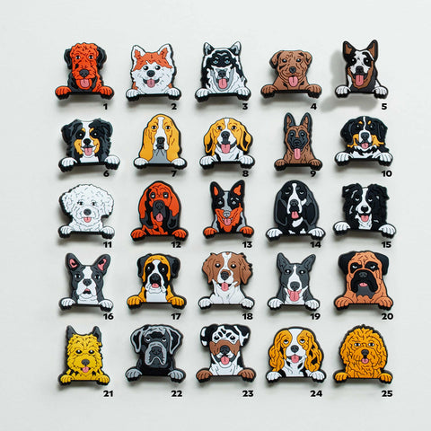 Dog Shoe Charms - Over 70 Breeds