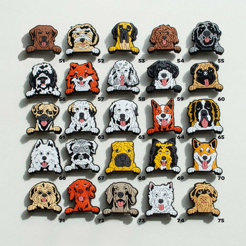 Dog Shoe Charms - Over 70 Breeds