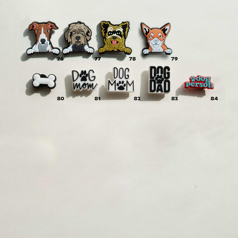 Dog Shoe Charms - Over 70 Breeds