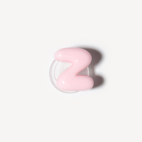 Letter Z - Mini Bubble Shoe Charm