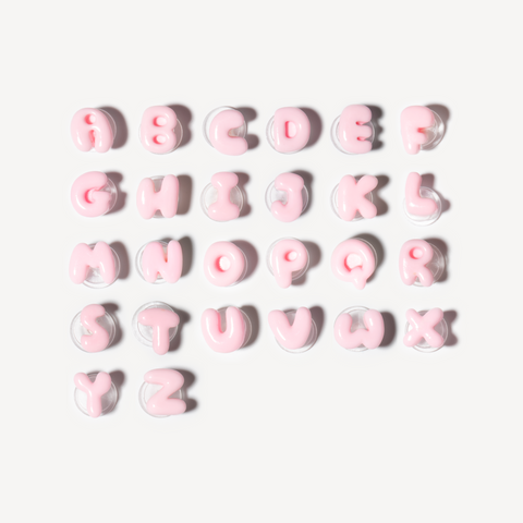 Letter Z - Mini Bubble Shoe Charm