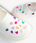 Customisable Mini Bubble Letter Shoe Charms