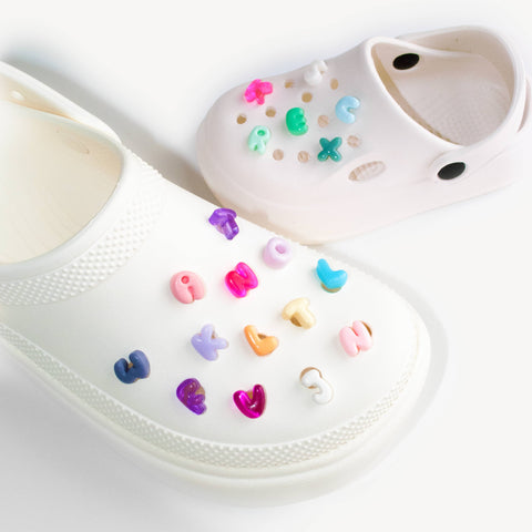 Letter Z - Mini Bubble Shoe Charm
