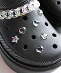 Mini Jelly Aurora Holographic Effect Shoe Charms - Mixed