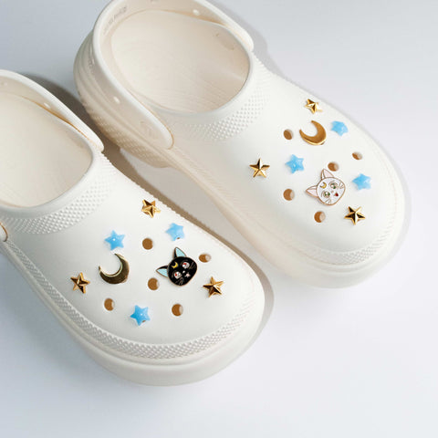 Sailor Moon R Cats Inspired Shoe Charms Set